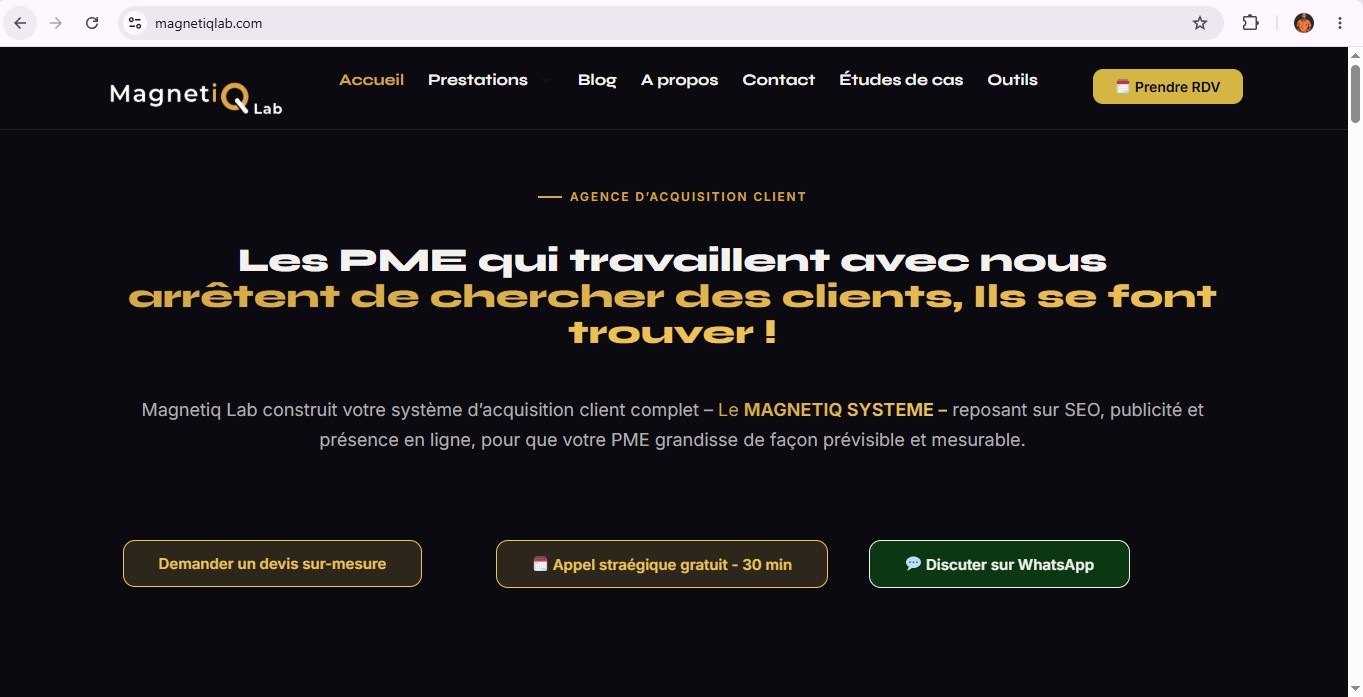 notre site