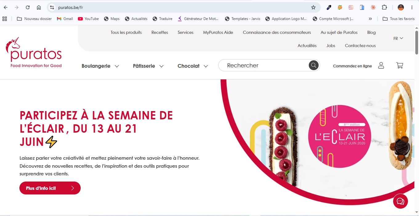 patisserie belgique