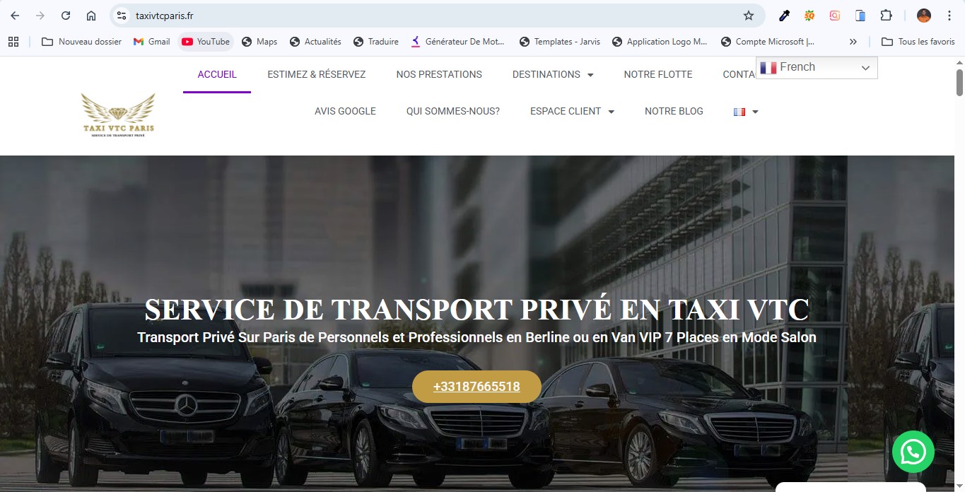 site-web-taxi-vtc-paris